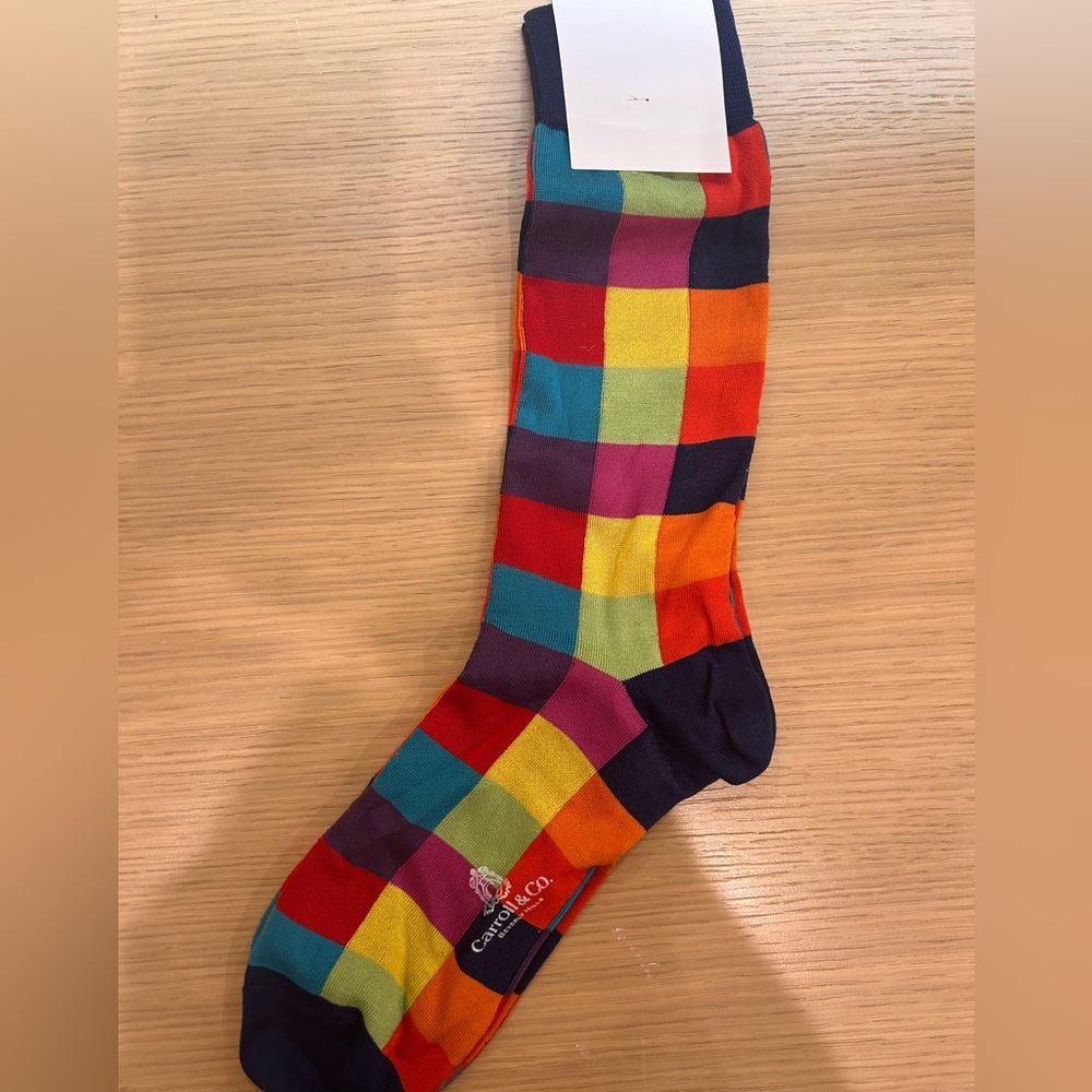 BNWT dress socks from Carroll & Co. Beverly Hills